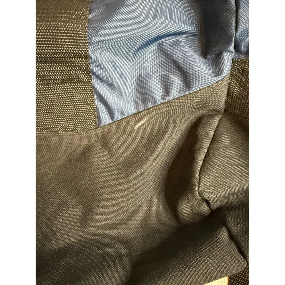 Vintage LL Bean Made in USA Adventure Duffle Bag Large 1990s Navy V273 Travel